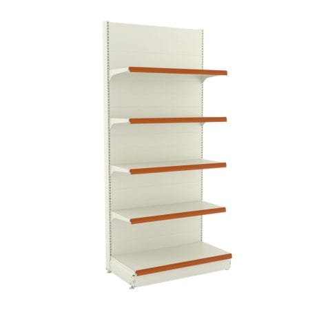 Raft Comercial de Perete H:2150 L:1000 W:590, nu conține capătul de raft