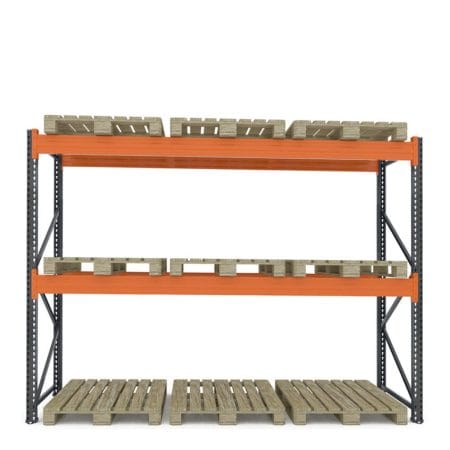 Raft palet tip extensie - H:2500mm x L:2790mm x W:1100mm, 3000 kg/nivel