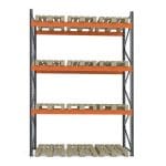 Raft palet tip extensie - H:4000mm x L:2790mm x W:1100mm, 3000 kg/nivel