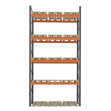 Raft palet tip extensie - H:6000mm x L:2790mm x W:1100mm, 3500 kg/nivel