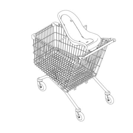Carucior de Cumparaturi MEC-180 NE0S50000