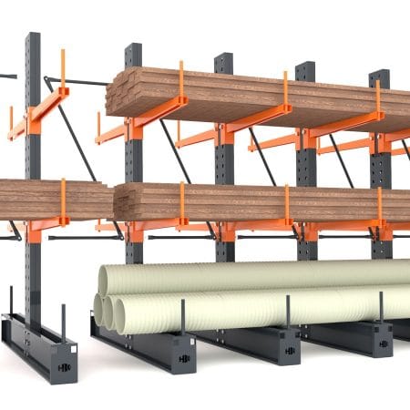 Rafturi metalice cantilever