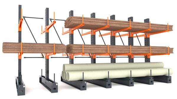 Rafturi metalice cantilever