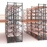 Rafturi metalice mezzanine