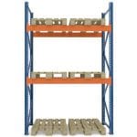 Raft palet tip extensie - H:3000mm x L:1890mm x W:1100mm, 2400 kg/nivel