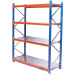 Raft polita tip extensie MR - H:2000mm x L:2760mm x W:800mm, 350kg/nivel, include polite metalice