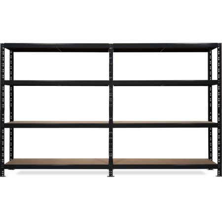 Sistem de rafturi tip polita - H:1800 x L:1000 x W:400 mm, H:1800 x L:1000 x W:400 mm, polite MDF