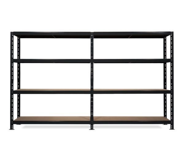 Sistem de rafturi tip polita - H:1800 x L:1000 x W:400 mm, H:1800 x L:1000 x W:400 mm, polite MDF