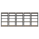 Promotie: Pachet 5 x Raft tip polita - H:2000mm x L:900mm x W:400mm, polite MDF