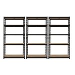 Promotie: Pachet 3 x Raft tip polita - H:1800mm x L:900mm x W:300mm, polite MDF