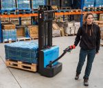 Transpalet electric cu catarg ESL1236, baterie Li-Ion