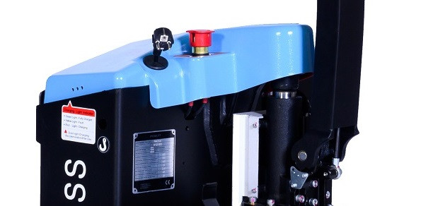 Transpalet electric cu cantar EPT20-15ET2, baterie Li-Ion