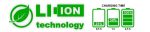 Transpalet electric cu catarg ESL1236, baterie Li-Ion