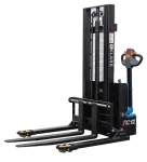 Transpalet electric cu catarg ES1225 DM, cu picioare si furci reglabile