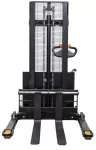 Transpalet electric cu catarg ES1225 DM, cu picioare si furci reglabile