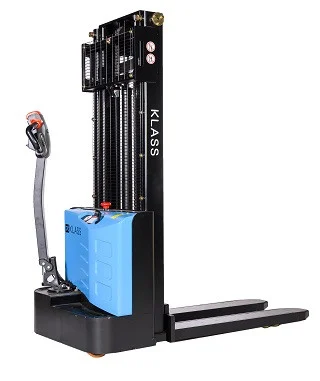 Transpalet electric cu catarg ESL1227, baterie Li-Ion