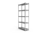 Promotie: Pachet 3 x Raft tip polita galvanizat - H:1830mm x L:900mm x W:480mm, polita metalica