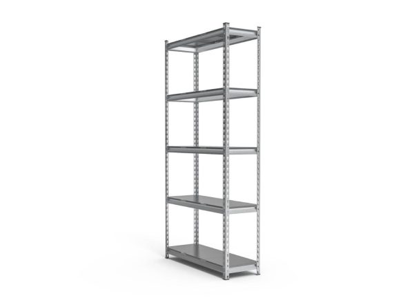 Promotie: Pachet 3 x Raft tip polita galvanizat - H:1830mm x L:900mm x W:480mm, polita metalica