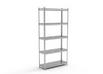 Raft tip polita galvanizat - H:1830mm x L:900mm x W:580mm, polita metalica