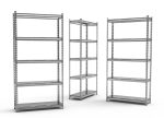Promotie: Pachet 3 x Raft tip polita galvanizat - H:1830mm x L:900mm x W:480mm, polita metalica