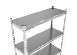 Promotie: Pachet 3 x Raft tip polita galvanizat - H:1830mm x L:900mm x W:480mm, polita metalica