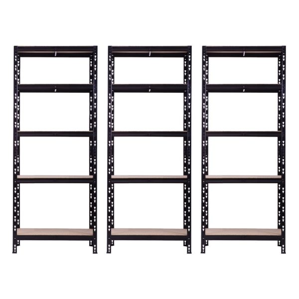 Promotie: Pachet 3 x Raft tip polita - H:1800mm x L:600mm x W:400mm, polita MDF