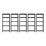 Promotie: Pachet 5 x Raft tip polita - H:1800mm x L:600mm x W:400mm, polita MDF