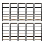 Promotie: Pachet 10 x Raft tip polita - H:2200mm x L:900mm x W:600mm, polita MDF
