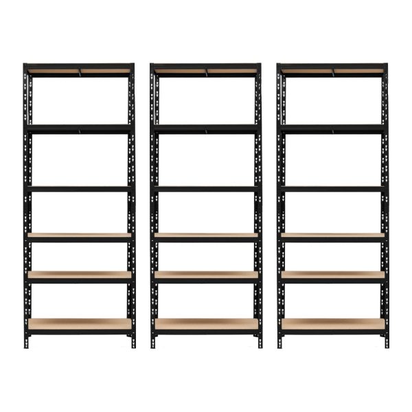 Promotie: Pachet 3 x Raft tip polita - H:2200mm x L:900mm x W:600mm, polita MDF