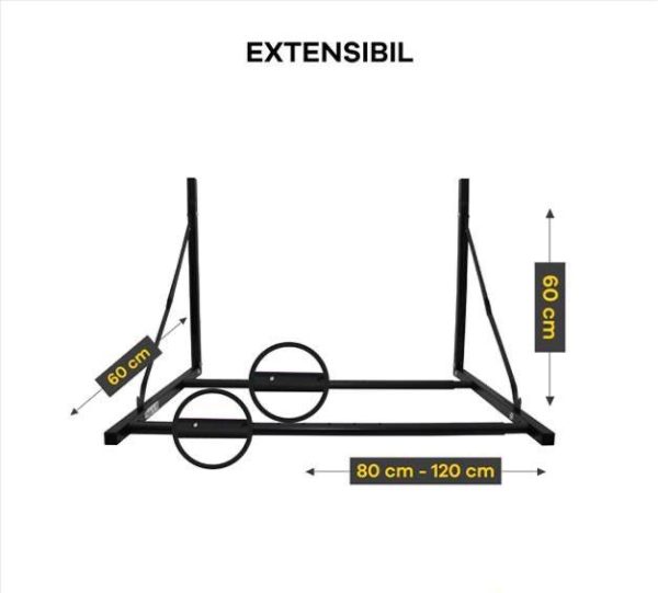 Raft de perete pentru anvelope HK 1100 -1700mm