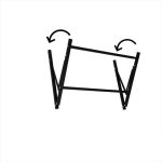 Raft de perete pentru anvelope HK 1100 -1700mm