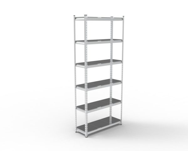 Raft tip polita galvanizat - H:2130mm x L:1195mm x W:480mm, polita pal laminat
